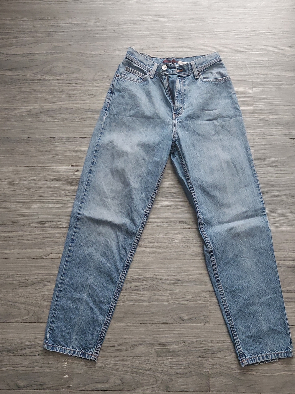 Eddie Bauer Vintage Straight Leg Jeans in Blue Waist 6R